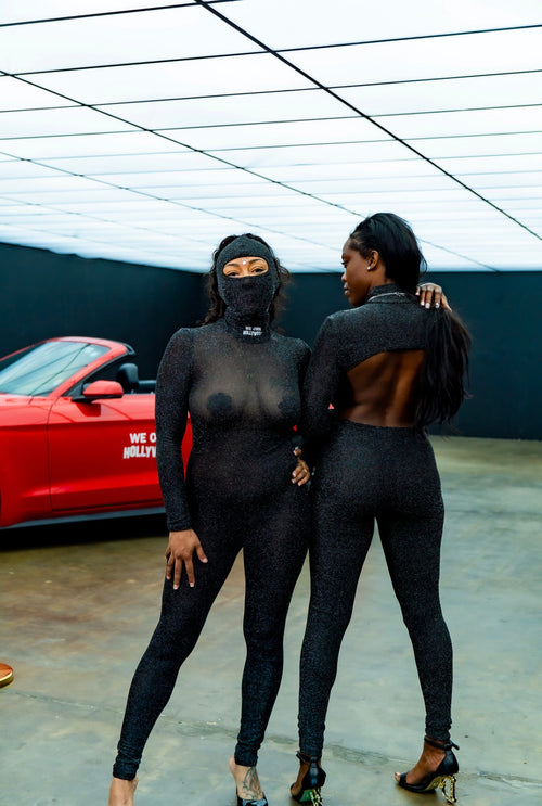 MASKED BODY SUIT