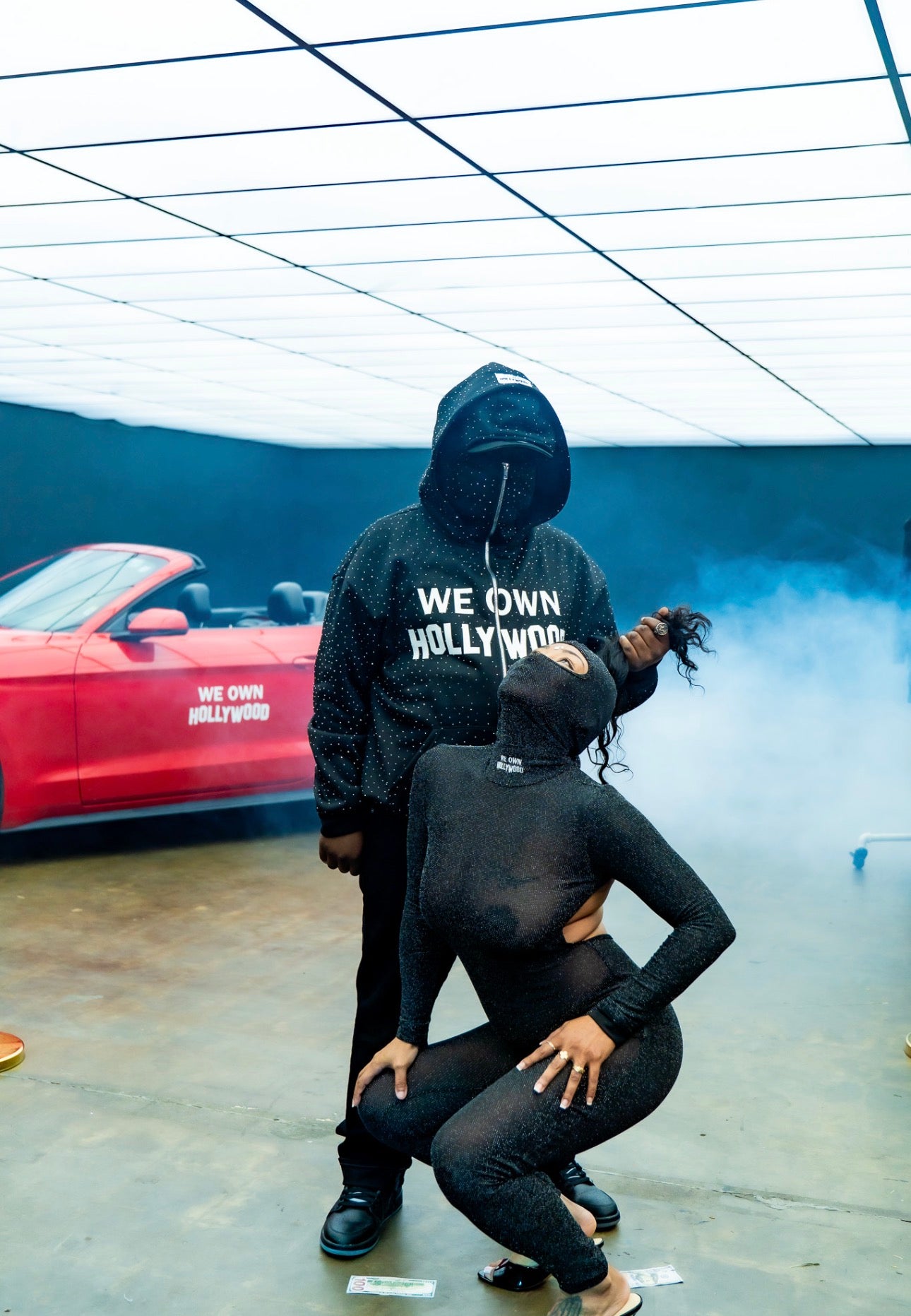 MASKED BODY SUIT