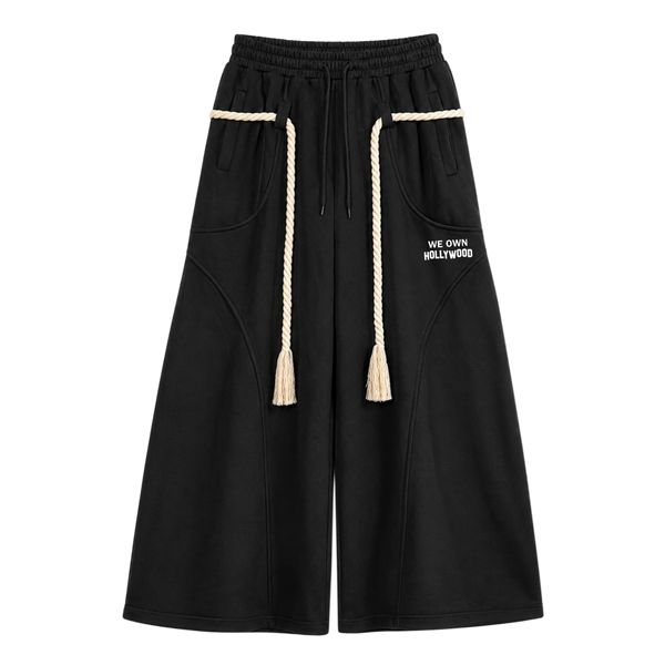 We Own Hollywood Wide Sweat Pants